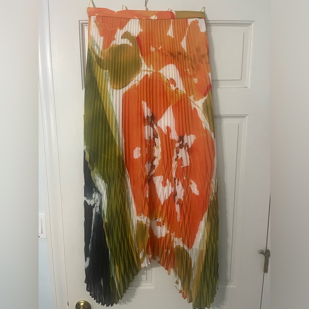 ALICE+OLIVIA pleated maxi skirt